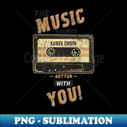 Kaiser Chiefs - Cassette tape - Premium Sublimation Digital Download - Perfect for Creative Projects