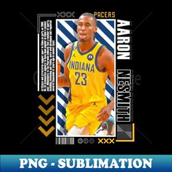 aaron nesmith basketball paper poster pacers 9 - artistic sublimation digital file - boost your success with this inspirational png download