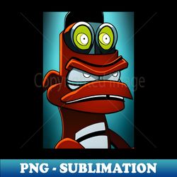 Cartoon character with four eyes - Creative Sublimation PNG Download - Boost Your Success with this Inspirational PNG Download