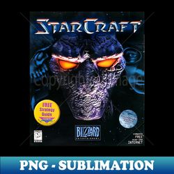 StarCraft - Signature Sublimation PNG File - Enhance Your Apparel with Stunning Detail