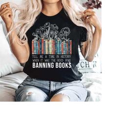 I'm with the banned books shirt, Im with the banned, Book Gift Shirt, Book Lover Gift Shirt, Banned Books Shirt, Reading