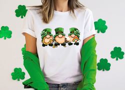 Lucky Gnomes St. Patricks Day Shirt Png, Happy St. Patricks day four clovers Shirt Png, Lucky St. Patricks Day Leopard S