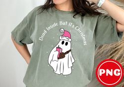 Dead Inside But Its Christmas PNG, Inspired Ghost PNG, Halloween costume design, Halloween Matching