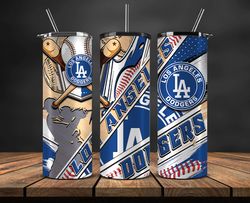 Los Angeles Dodgers Tumbler Wrap, Mlb Logo, MLB Baseball Logo Png, MLB, MLB Sports 19
