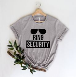 Ring Security Shirt Png, Ring Security Boys Shirt Png, Bridal Party Shirt Pngs, Ring Bearer Shirt Png, Flower Girl Shirt