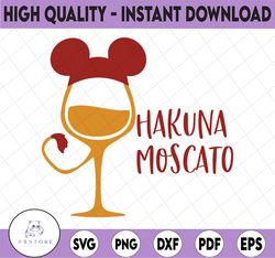 Wine Lion King Hakuna Moscato, Disney svg, Disney Mickey and Minnie svg,Quotes files, svg file, Disney png file, Cricut,