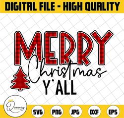 Merry Christmas Y'all Leopard PNG, Cowhide, Christmas Tree Leopard , Western Santa, Western Christmas Png, Christmas Png