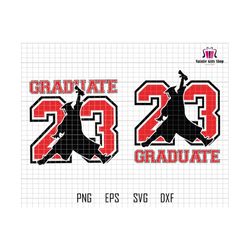 23 Graduate Svg, 2023 Graduate Svg, Senior 2023 Svg, 2023 Graduation Gift Svg, Class Of 2023 Svg, Svg Cut Files For Cricut