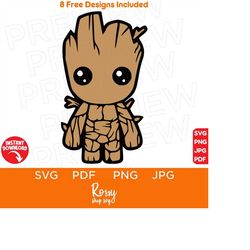 baby groot svg disneyland ears the guardians of the galaxy svg disneyland ears silhouette family vacation svg family trip svg vacay mode svg