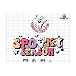 Spooky Season Svg, Spooky Vibes Svg, Spooky Svg, Stay Spooky Svg, Halloween Quote Svg, Funny Halloween, Cute Ghost Svg, Retro Halloween Svg