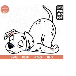 101 Dalmatians SVG Ears dalmatian svg png clipart dog cute, Disneyland ears svg clipart SVG, Cut file Cricut, Silhouette, Cricut design