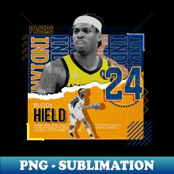 buddy hield basketball paper poster pacers - aesthetic sublimation digital file - defying the norms