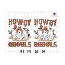 Howdy Ghouls Png, Western Halloween Png, Cowboy Ghouls Png, Cowboy, Western Png, Spooky Season Png, Howdy Png, Boo Haw Png, Desert, Catus