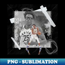 jalen smith basketball paper poster pacers 2 - creative sublimation png download - perfect for creative projects