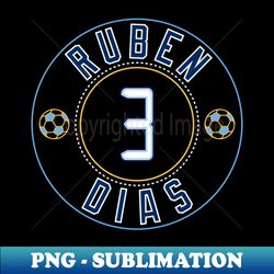 Ruben Dias 3 - High-Resolution PNG Sublimation File - Perfect for Sublimation Mastery