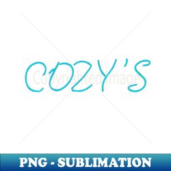 Parks And Recreation Cozys Bar - Creative Sublimation PNG Download - Fashionable and Fearless