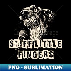 stiff little fingers ll scream - Aesthetic Sublimation Digital File - Perfect for Sublimation Art