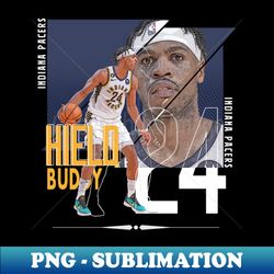 buddy hield basketball paper poster pacers 4 - decorative sublimation png file - perfect for sublimation art
