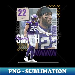 Harrison Smith football Paper Poster Vikings 6 - PNG Transparent Sublimation File - Perfect for Sublimation Mastery