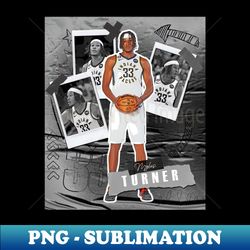 myles turner basketball paper poster pacers 5 - premium sublimation digital download - perfect for sublimation art