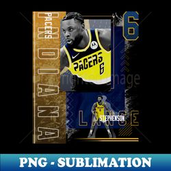 lance stephenson  basketball paper poster pacers 2 - png transparent digital download file for sublimation - defying the norms