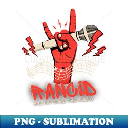 Rancid - Retro PNG Sublimation Digital Download - Enhance Your Apparel with Stunning Detail