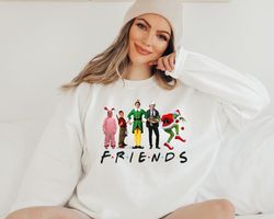 Christmas Movie Friends Sweatshirt, Christmas Movies Characters Sweatshirt, Christmas Sweatshirt, Funny Christmas Sweats