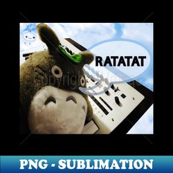 RATATAT - Stylish Sublimation Digital Download - Vibrant and Eye-Catching Typography