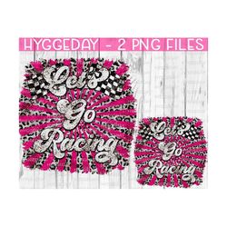 2 Dirt Track designs PNG, Sublimation download, mom, race, dirt track racing, splatter, checkered, race flags,
