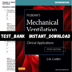 Pilbeam's Mechanical Ventilation: Physiological and Clinical Applications 5th Edition
