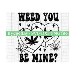 Cannabis Svg Dxf Png, Digital Download, Cut File, love, valentines day, Files for Cricut, Silhouette, Sublimate,