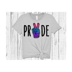 Pride SVG DXF PNG, Peace, Bisexual, Equality, freedom, rainbow, Files for: Cricut, Sublimate, Silhouette,