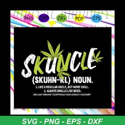 Skuncle svg, skuncle definition svg, gift for uncle, smoking accessories svg, medical marijuana svg, weed svg, marijuana