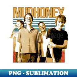 mudhoney live onstage frenzy in striking photos - sublimation-ready png file - instantly transform your sublimation projects