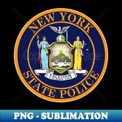 New York State Police - Special Edition Sublimation PNG File - Perfect for Creative Projects