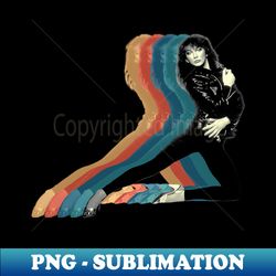 Kate Bush Rainbow Vintage - Unique Sublimation PNG Download - Instantly Transform Your Sublimation Projects