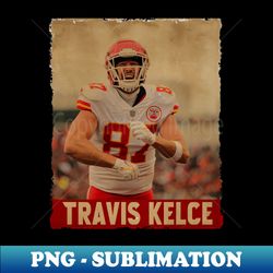 RETRO DESIGN - Travis Kelce - Stylish Sublimation Digital Download - Perfect for Creative Projects