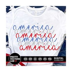 4th of July Svg, America Cut Files, Patriotic Svg Dxf Eps Png, USA Shirt Design, Farmhouse Sign Svg, Woman Shirt Design,
