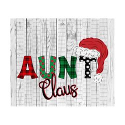 Aunt Claus png, Sublimation PNG, Christmas Png, Mama, Plaid, Leopard, Santa, Elf,  ho ho ho
