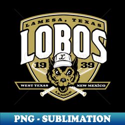 Lamesa Lobos - Stylish Sublimation Digital Download - Defying the Norms