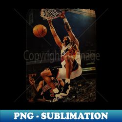 Dunk Shawn Marion Vintage - Decorative Sublimation PNG File - Fashionable and Fearless