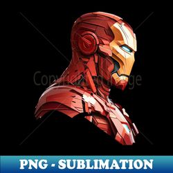 Iron man - PNG Transparent Sublimation File - Spice Up Your Sublimation Projects