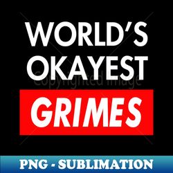 Grimes - Premium PNG Sublimation File - Transform Your Sublimation Creations