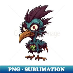 Zombified Bird - Rancid Petz By SWARV - PNG Transparent Sublimation File - Spice Up Your Sublimation Projects