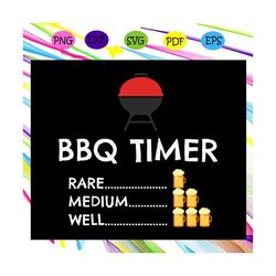 Timer barbecue shirt, barbecue, bbq shirt, bbq timer gift SVG, trending svg For Silhouette, Files For Cricut, SVG, DXF,