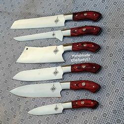 japanese chef set of 5 chef knife kitchen chef knife set knife anniversary gift for him