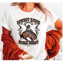 Cowboy Rodeo Wild West Shirt, Wild West Retro Tshirt, Vintage Style Cowboy Tee, Desert Tshirt, Western Style Shirt, LS44