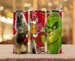 Christmas Tumbler Png,Grinch Png ,Merry Christmas Png,Merry Christmas Svg, Santa Grinch 30