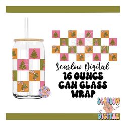 christmas can glass wrap png digital design download, candy cane can glass wrap png, christmas designs, christmas cup wr