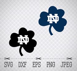 Notre Dame Fighting Irish SVG,PNG,EPS Cameo Cricut Design Template Stencil Vinyl Decal Tshirt Transfer Iron on